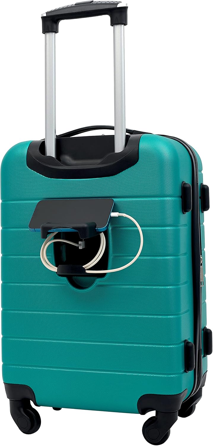 Wrangler Portavasos inteligente para equipaje y puerto USB, color v...