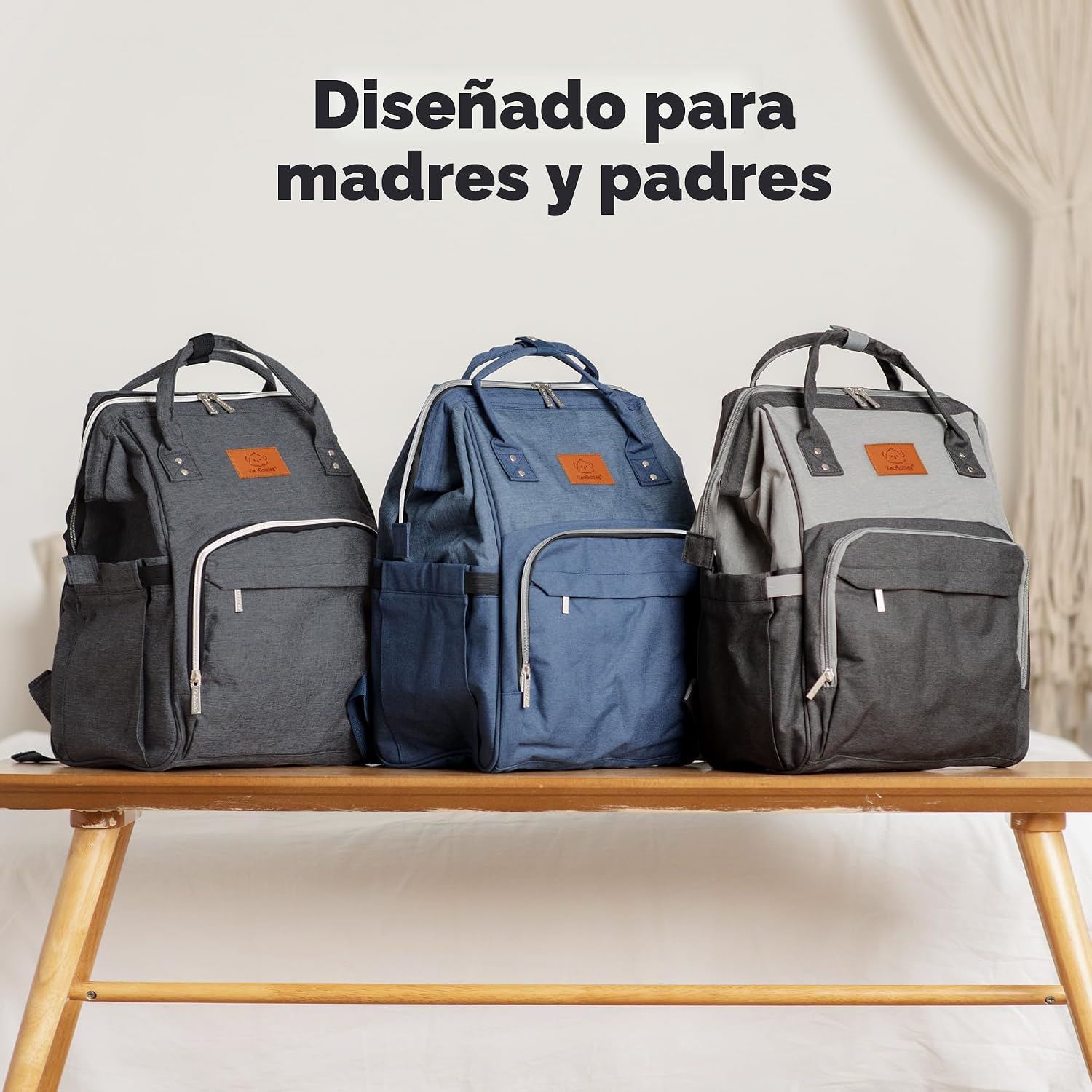 KeaBabies Mochila para pañales de bebé, bolsa de bebé para niños, n...