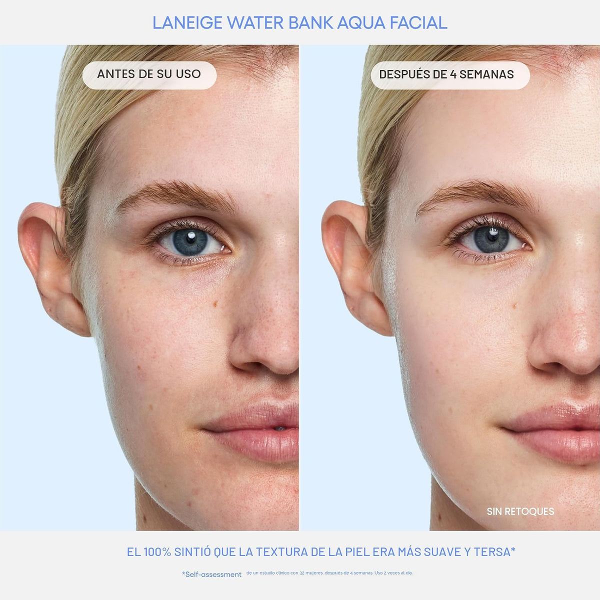 LANEIGE Water Bank Aqua Facial Serum | K-Beauty Suero Hidratante |...