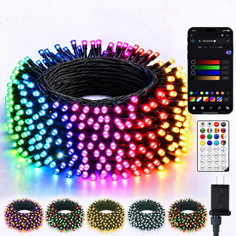 Minetom Luces inteligentes que cambian de color, Navidad, Halloween...