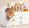 HBlife Organizador de maquillaje para encimera con cajones, organiz...