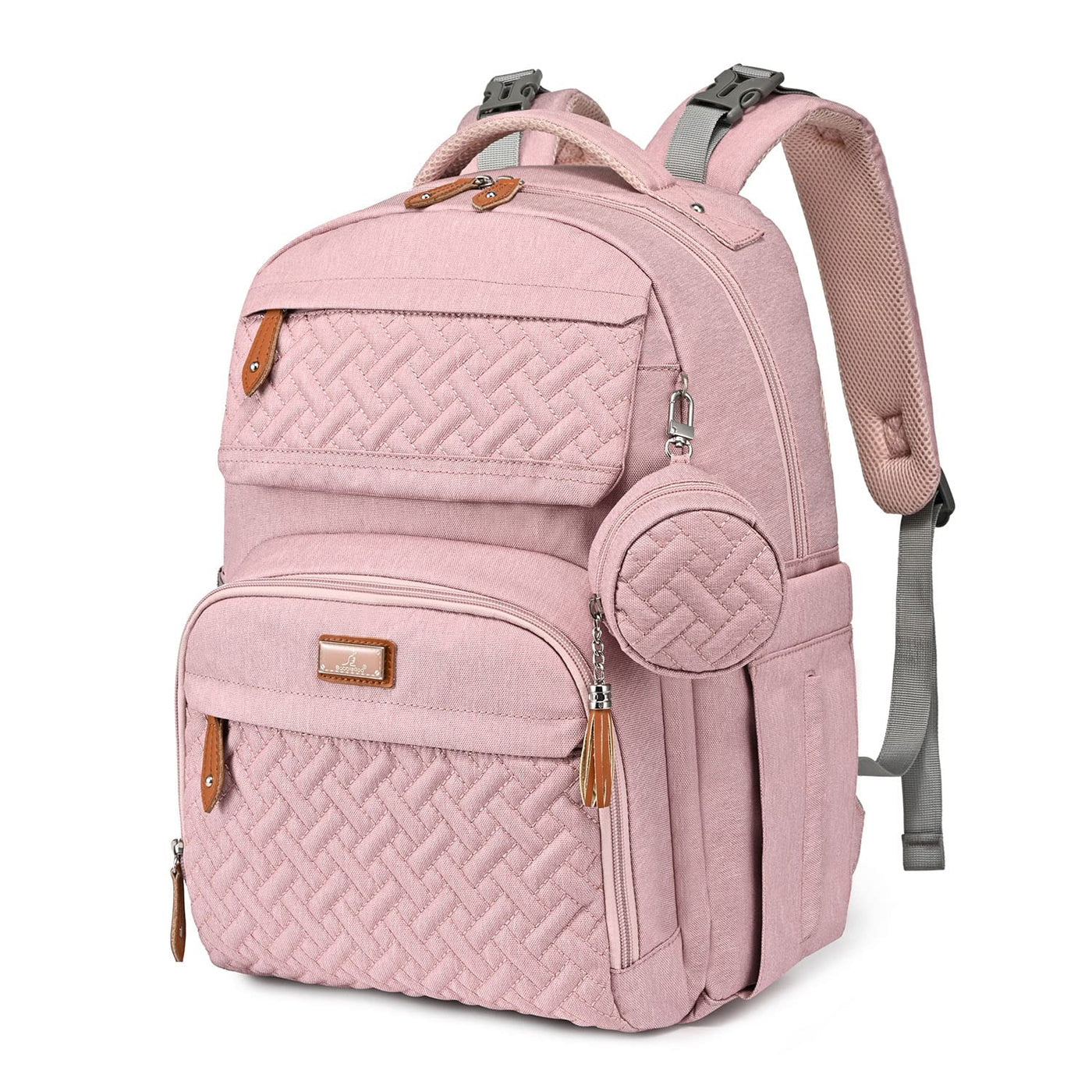 BabbleRoo Mochila para pañales \u2013 Bolsa de pañales grande de vi...
