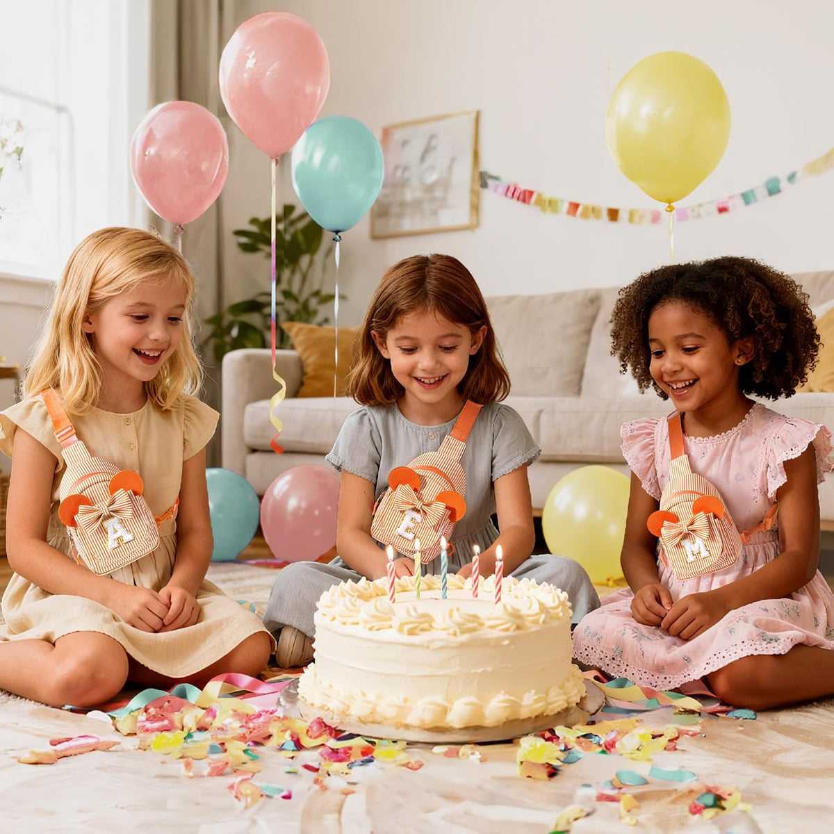 QLOVEA Regalos para niños y niñas, bolso bandolera para niñas, rega...