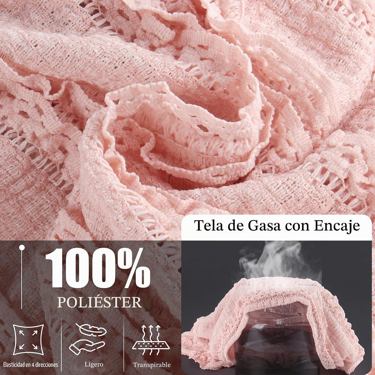 Babalet Gorro sin cordones preatado para mujer, turbante, gorro par...