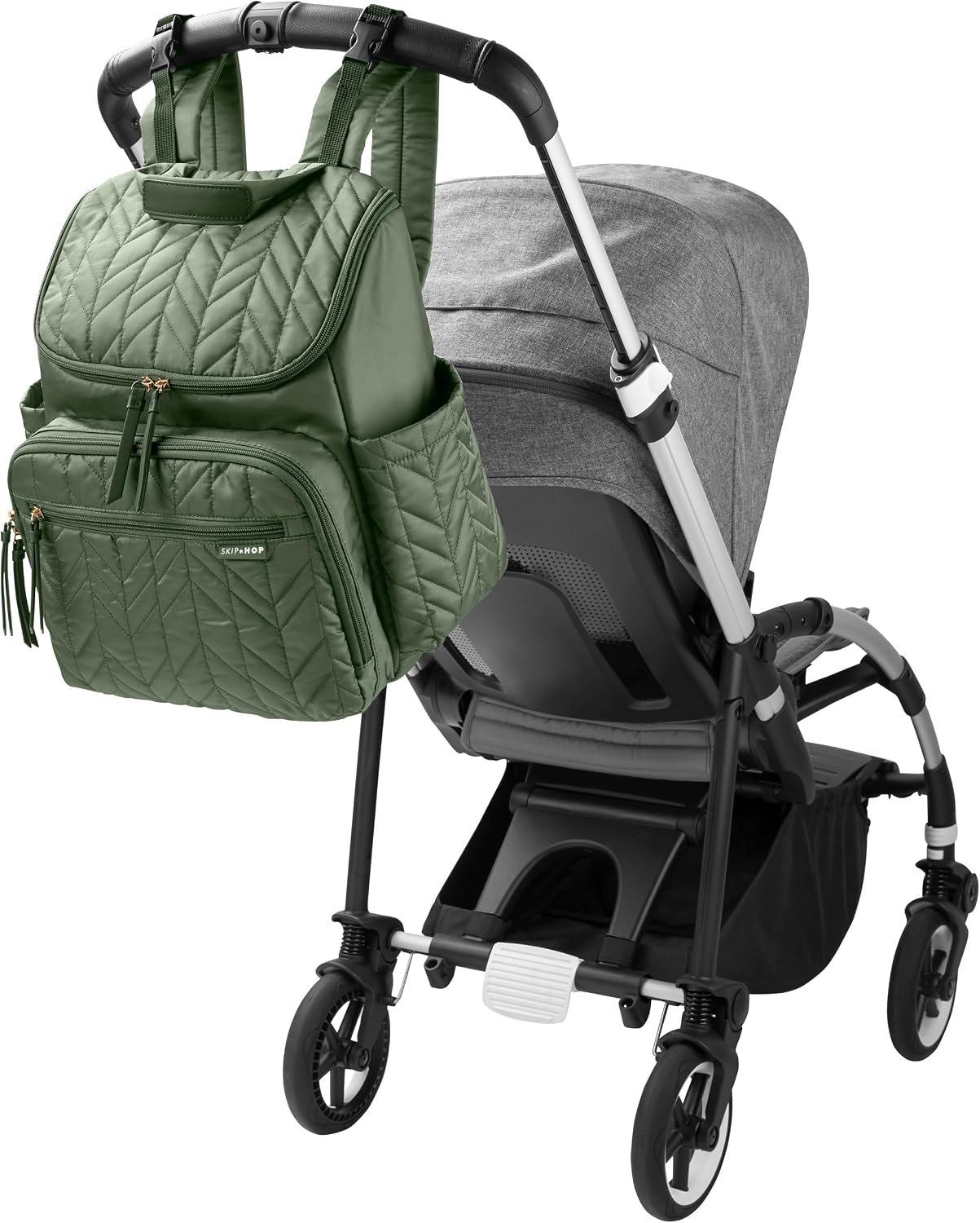 Skip Hop Mochila Bolsa de Pañales: Forma, Bolsa de viaje multifunci...