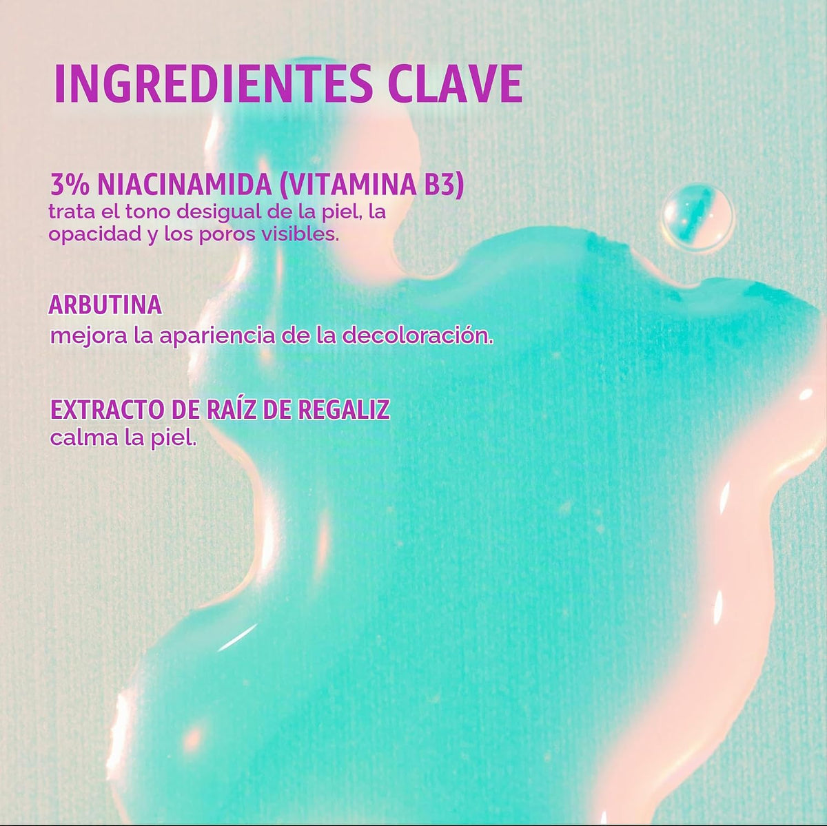 Good Molecules - Tóner iluminador de niacinamida con arbutina, paqu...