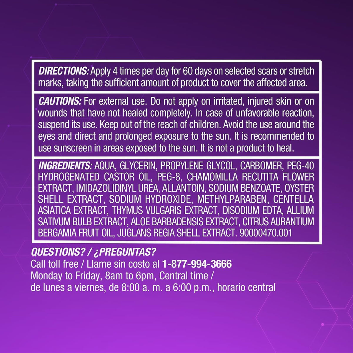 CICATRICURE Gel Para Cicatrices y Estrías, 1oz | Gel de cicatrices...