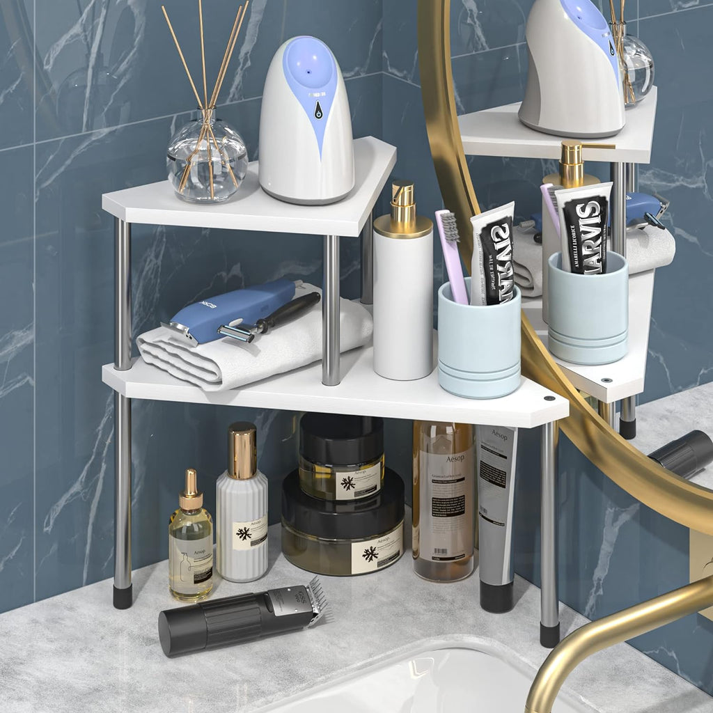 Weenson Organizador de Mostrador de Baño Sobre Fregadero para Artíc...