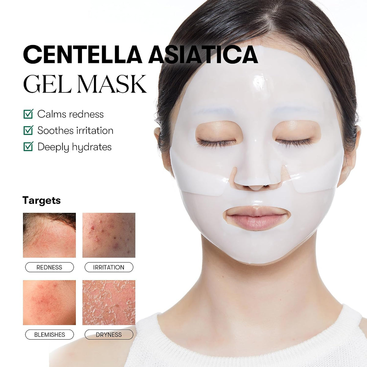 VT COSMETICS Pro Cica Reedle Shot 100 Máscara de Hidrogel de 2 Paso...