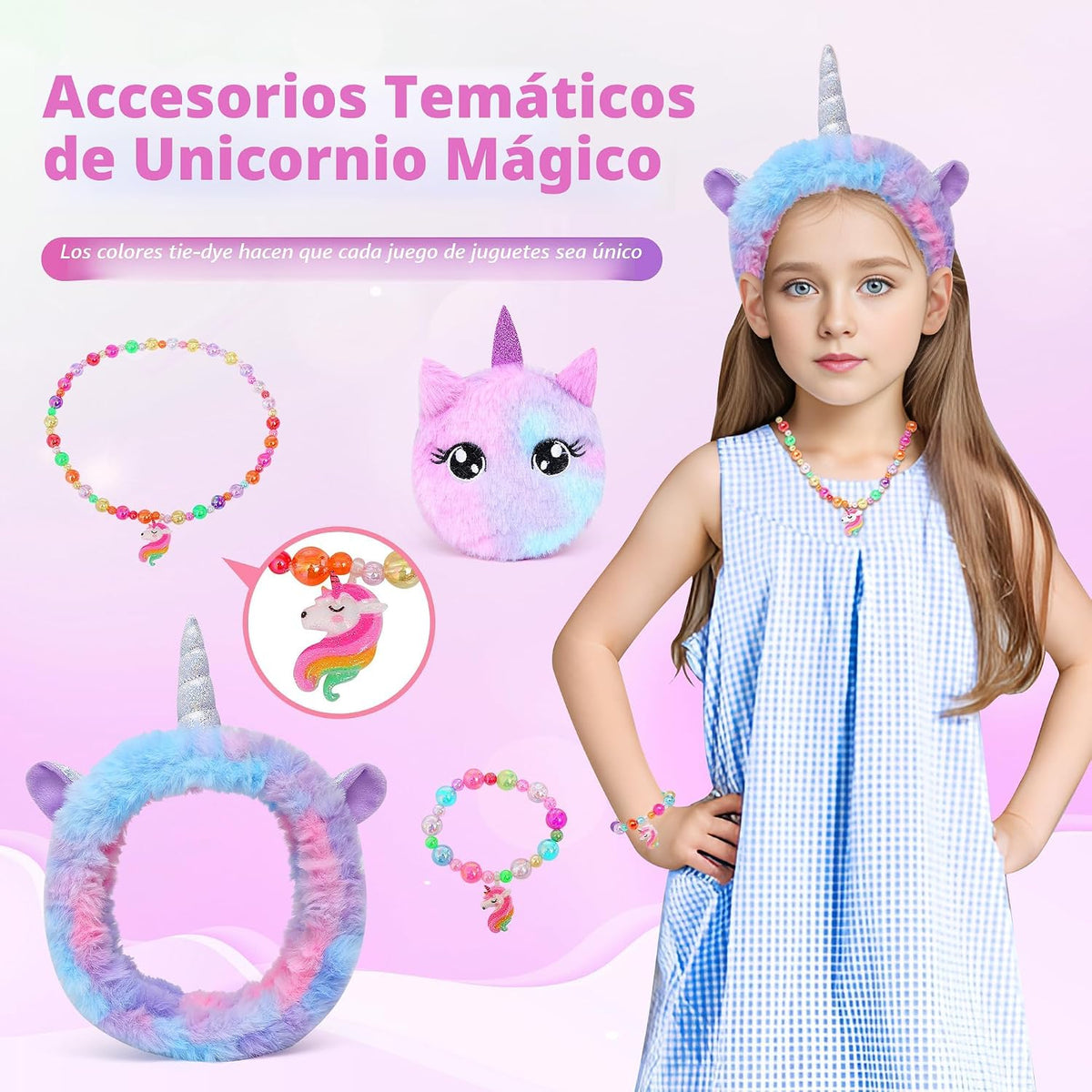 Cherry Tale Regalos de Unicornio para Niñas de 6-8 Años, Set de Jug...