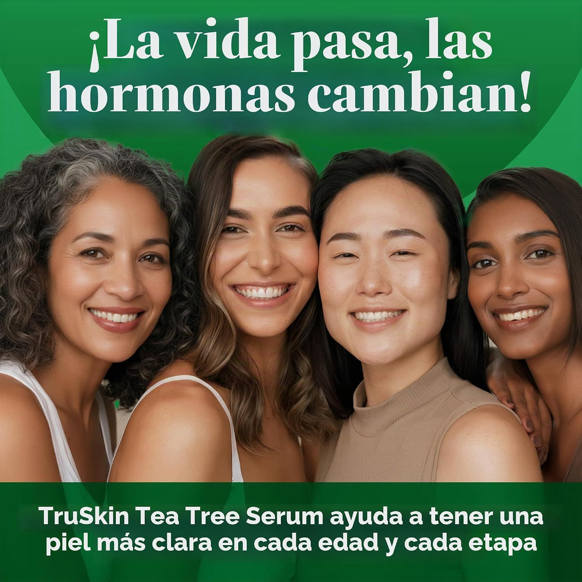 TruSkin Tea Tree Super Serum para la cara \u2013 Suero facial aclar...