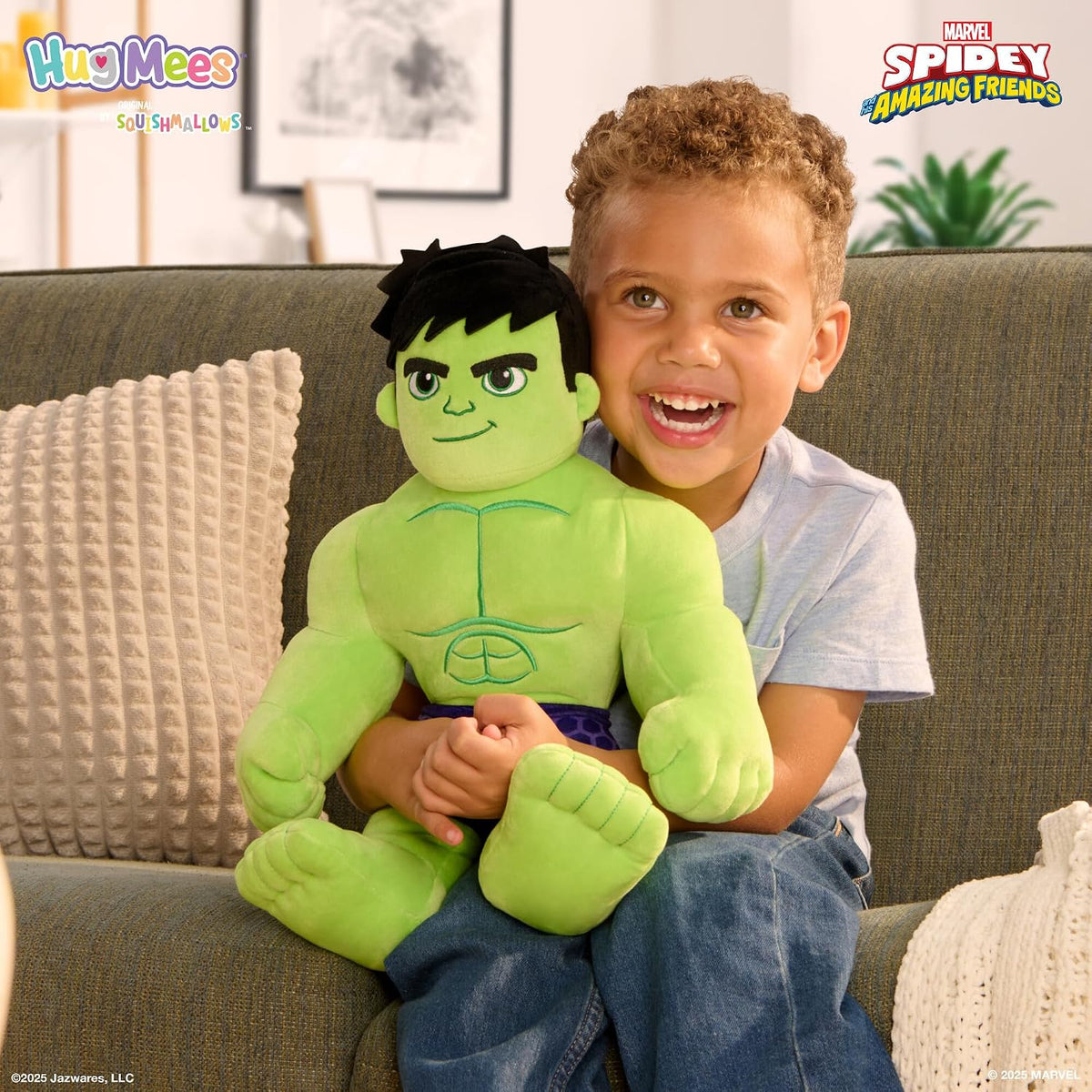 Marvel Spidey and His Amazing Friends My Friend Hulk Peluche con Ca...