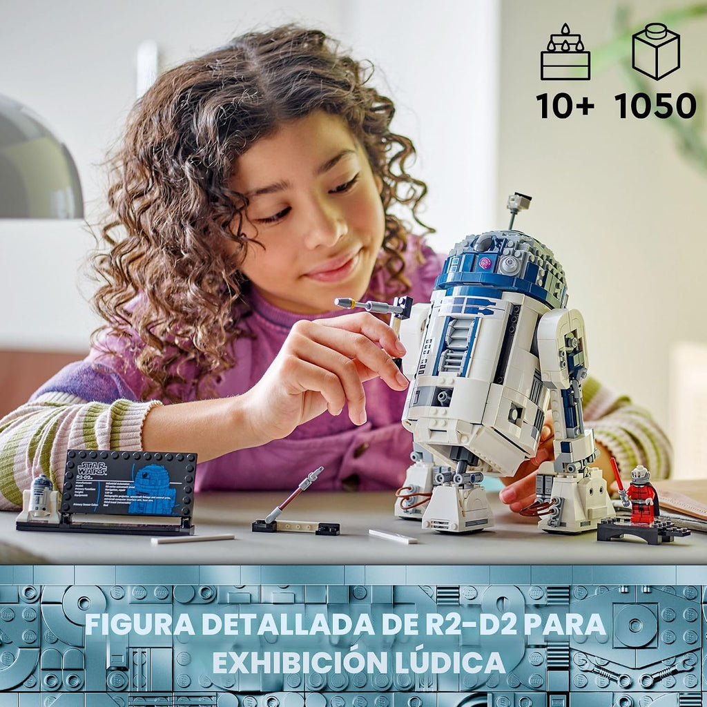 Star Wars R2-D2 - Juego de juguetes de construcción, exhibición de...