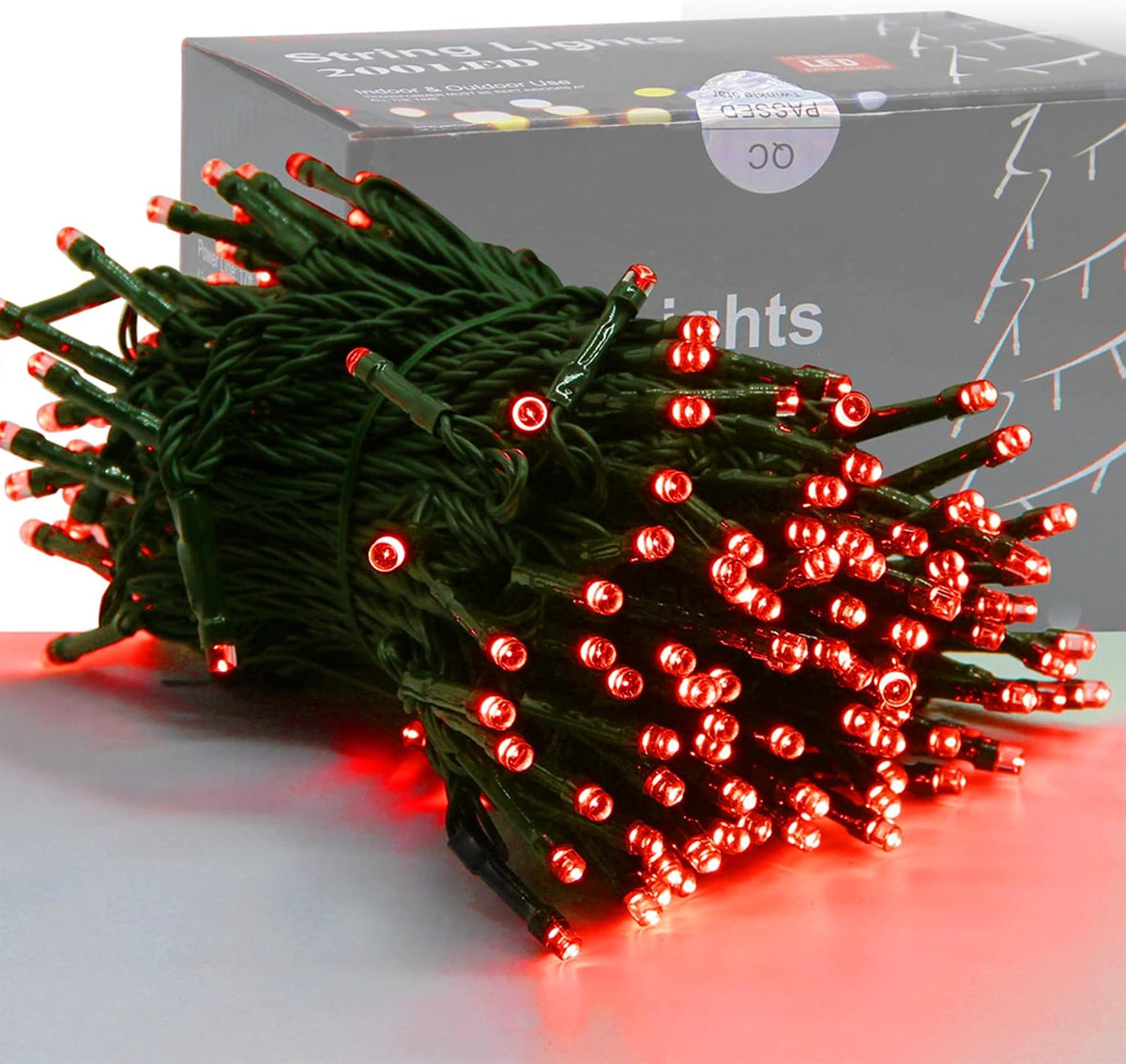 HOME LIGHTING Mini luces decorativas de San Valentín, 200 luces LED...