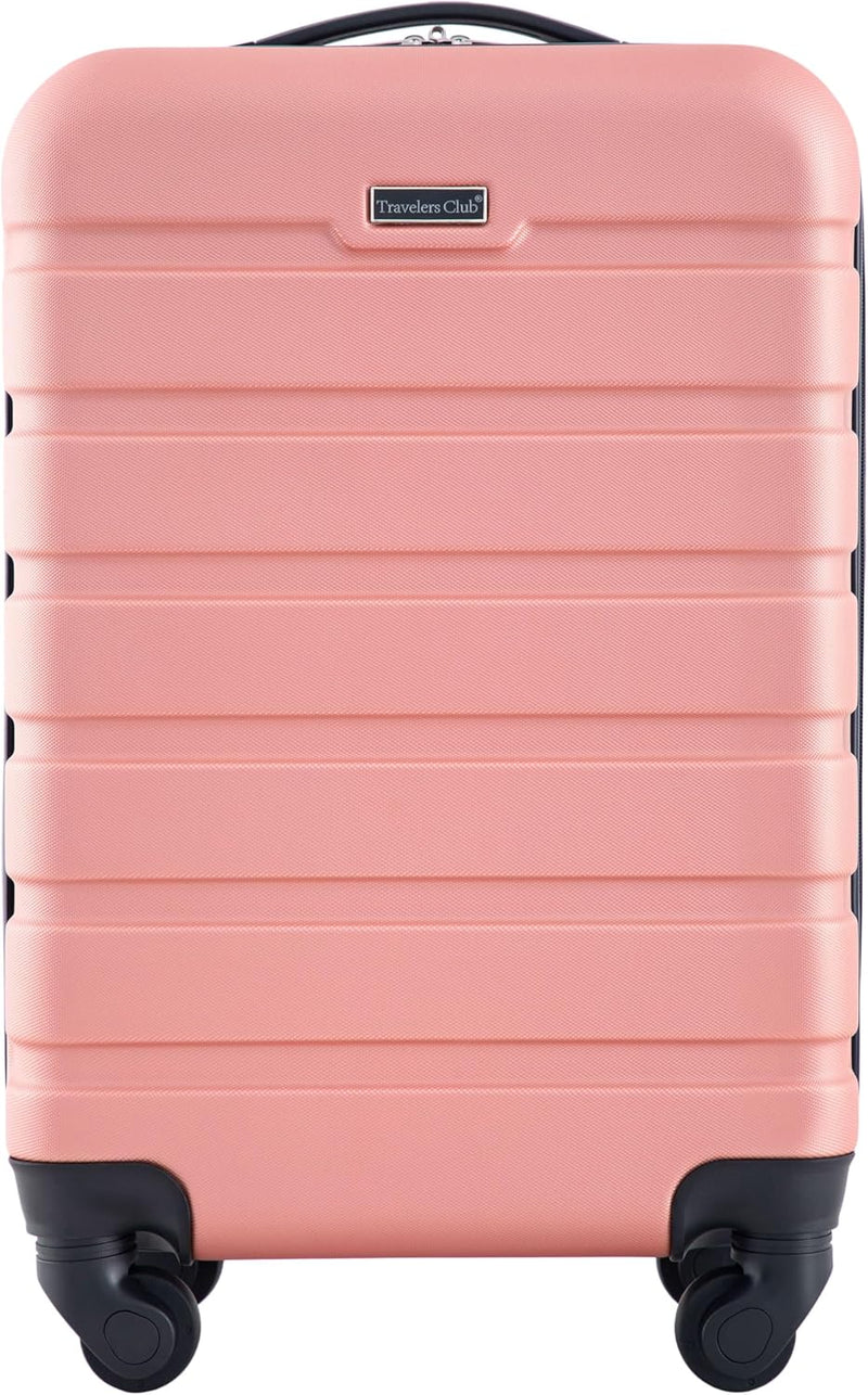 Travelers Club Harper - Equipaje, Oro rosa, Maleta de mano de 20 pulg.