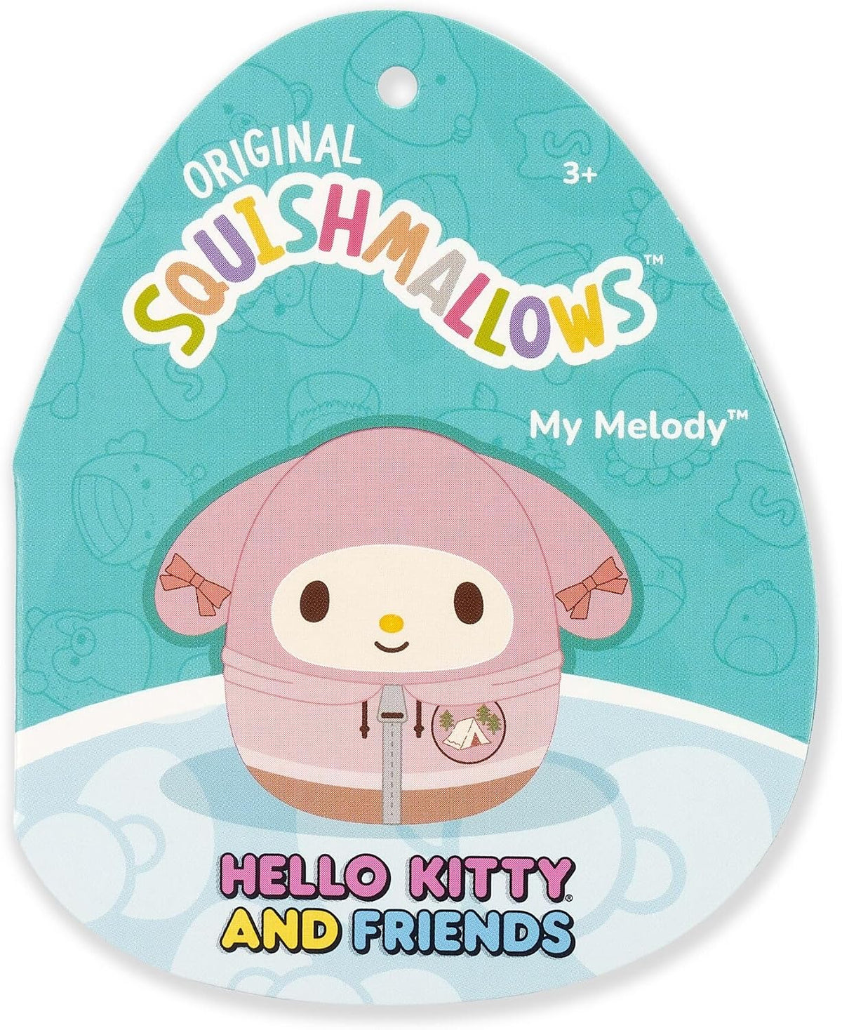 Squishmallows Original Sanrio 12in Cute Camping My Melody - Peluche...