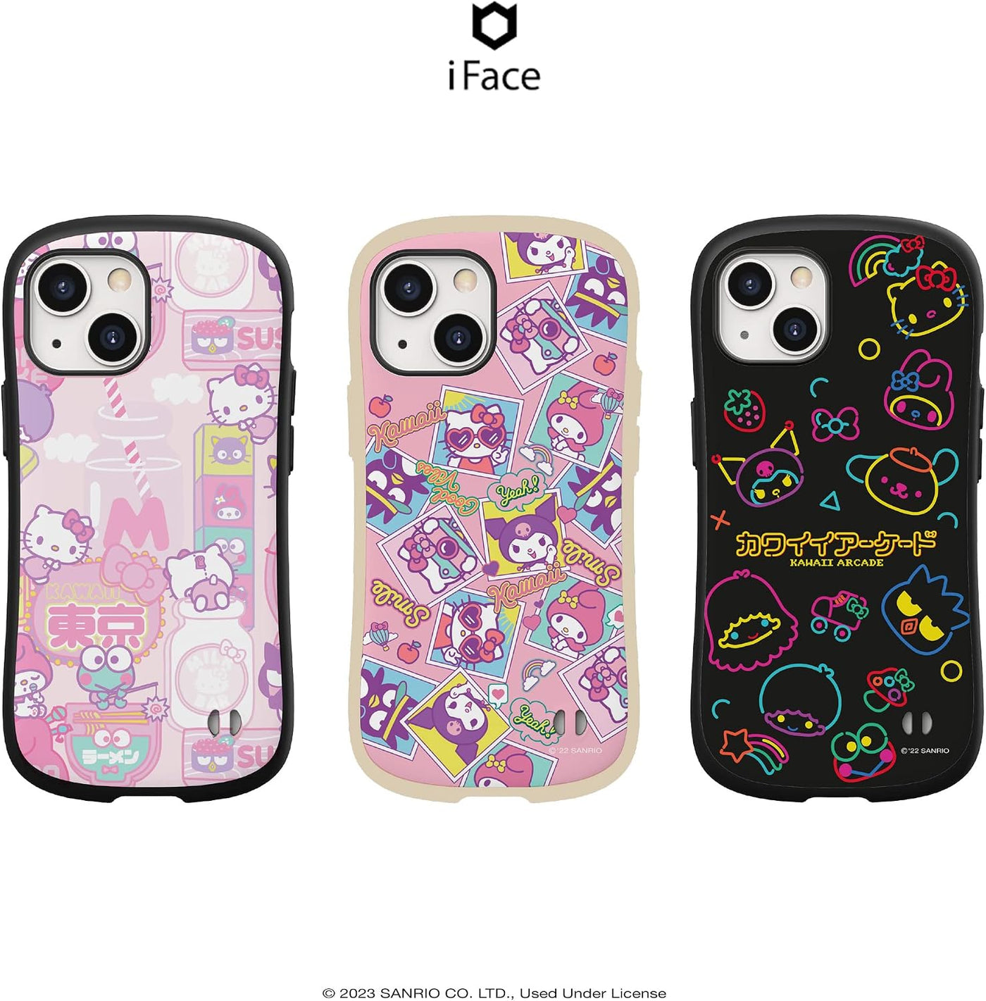 iFace Funda para iPhone 14 Plus (6.7") Hello Kitty y sus Amigos...