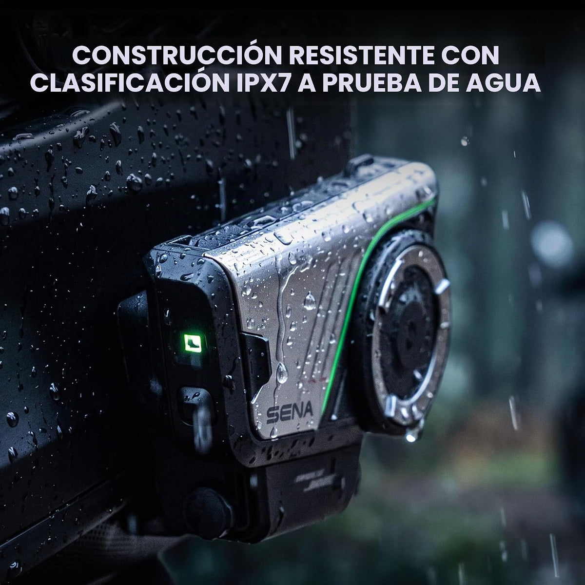 Sena 60S EVO - Auriculares de comunicación Bluetooth para motocicle...
