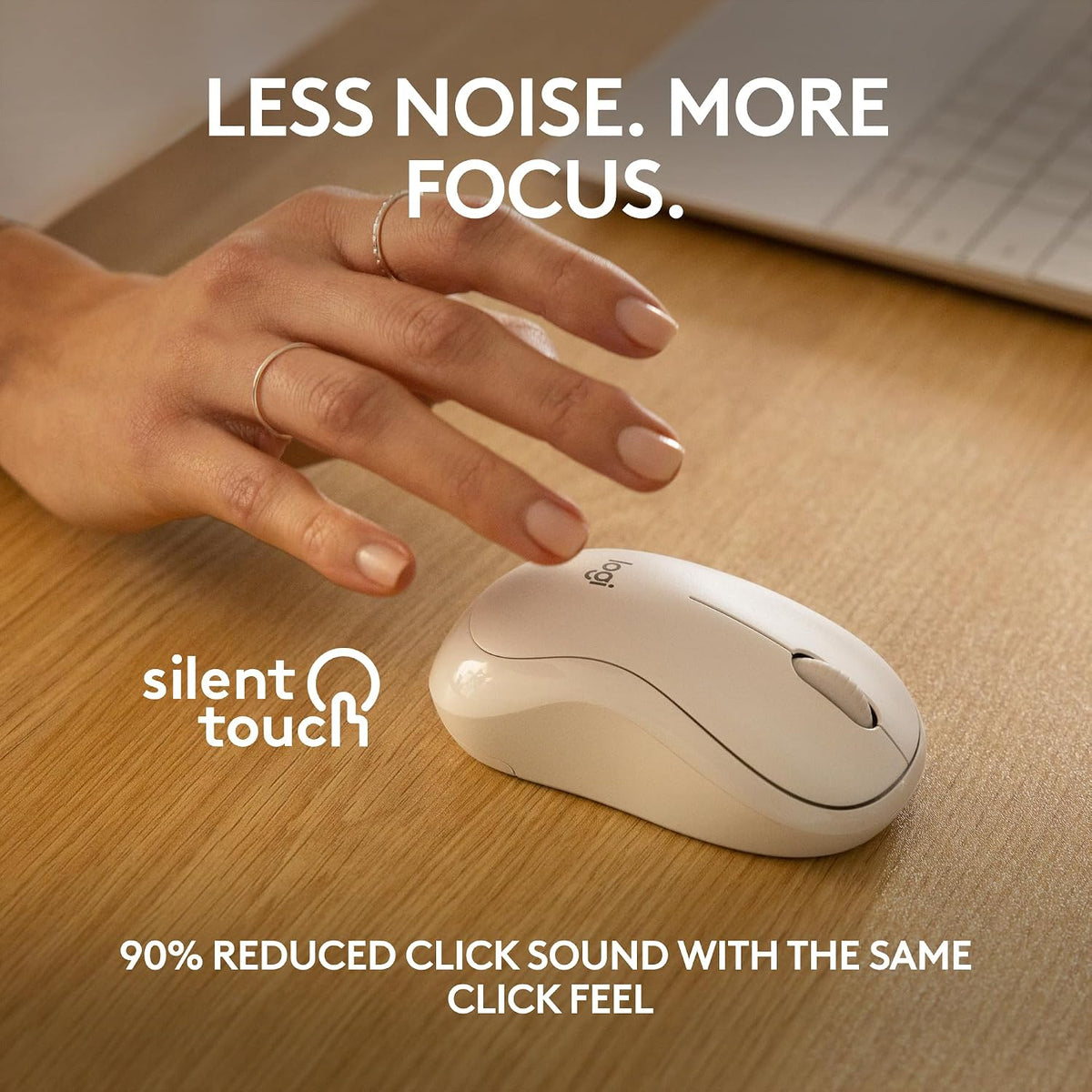 Logitech Ratón Bluetooth silencioso M240, inalámbrico, compacto, po...