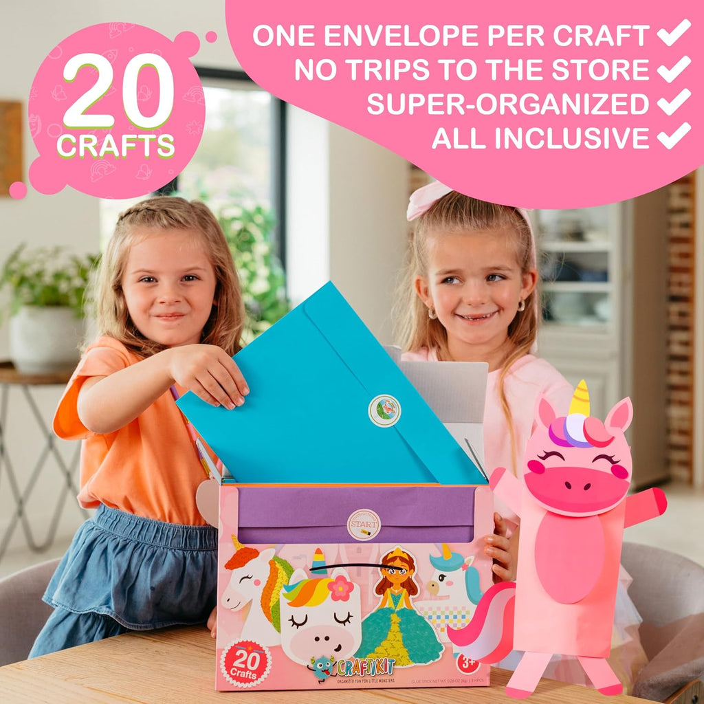Craftikit® 20 manualidades galardonadas de princesas y unicornios p...
