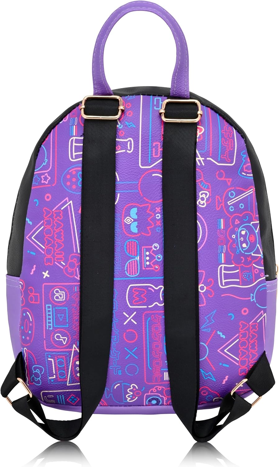 Sanrio Hello Kitty y sus amigos Kuromi Mochila | Mini bolso de piel...