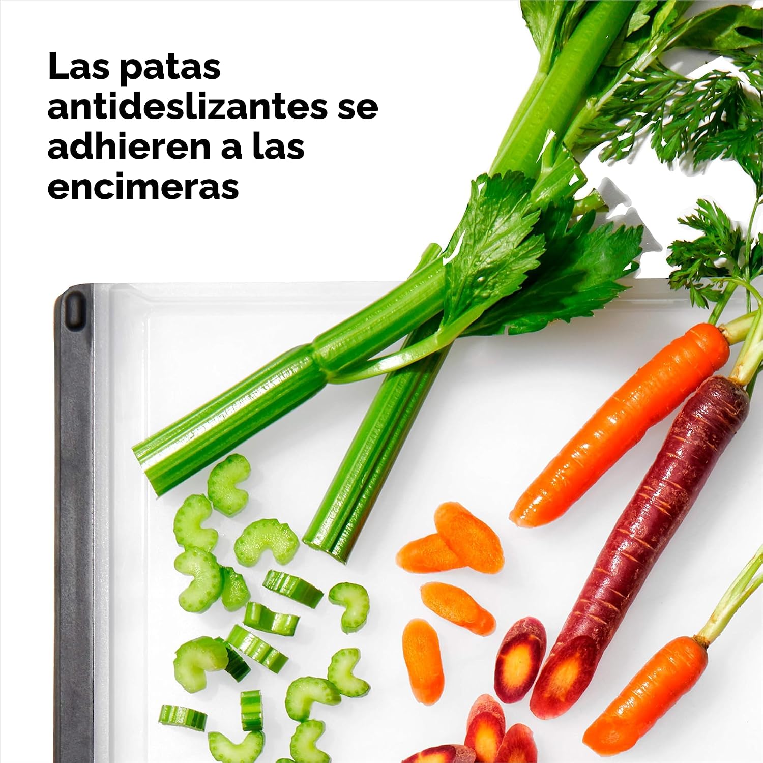 OXO Good Grips - Tabla de cortar de plástico con agarre cómodo | Pr...