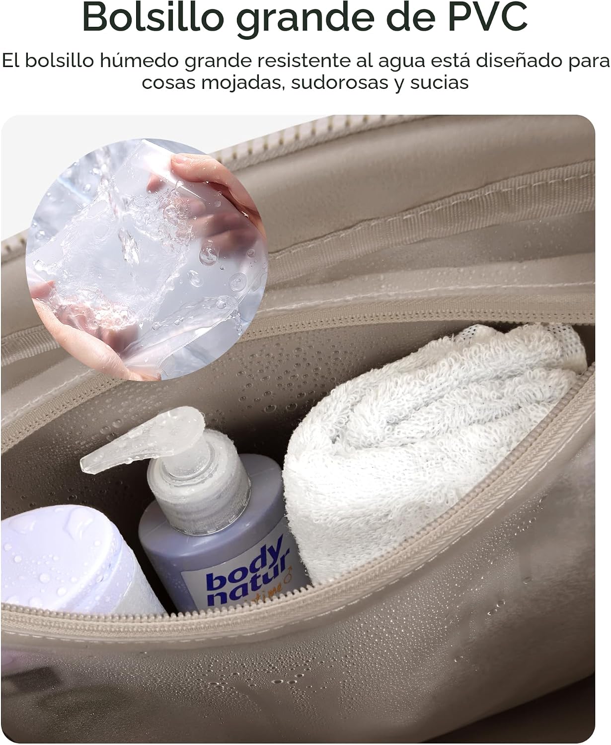 BAGSMART Bolsa de gimnasio para mujeres, bolsa de lona para viajes...