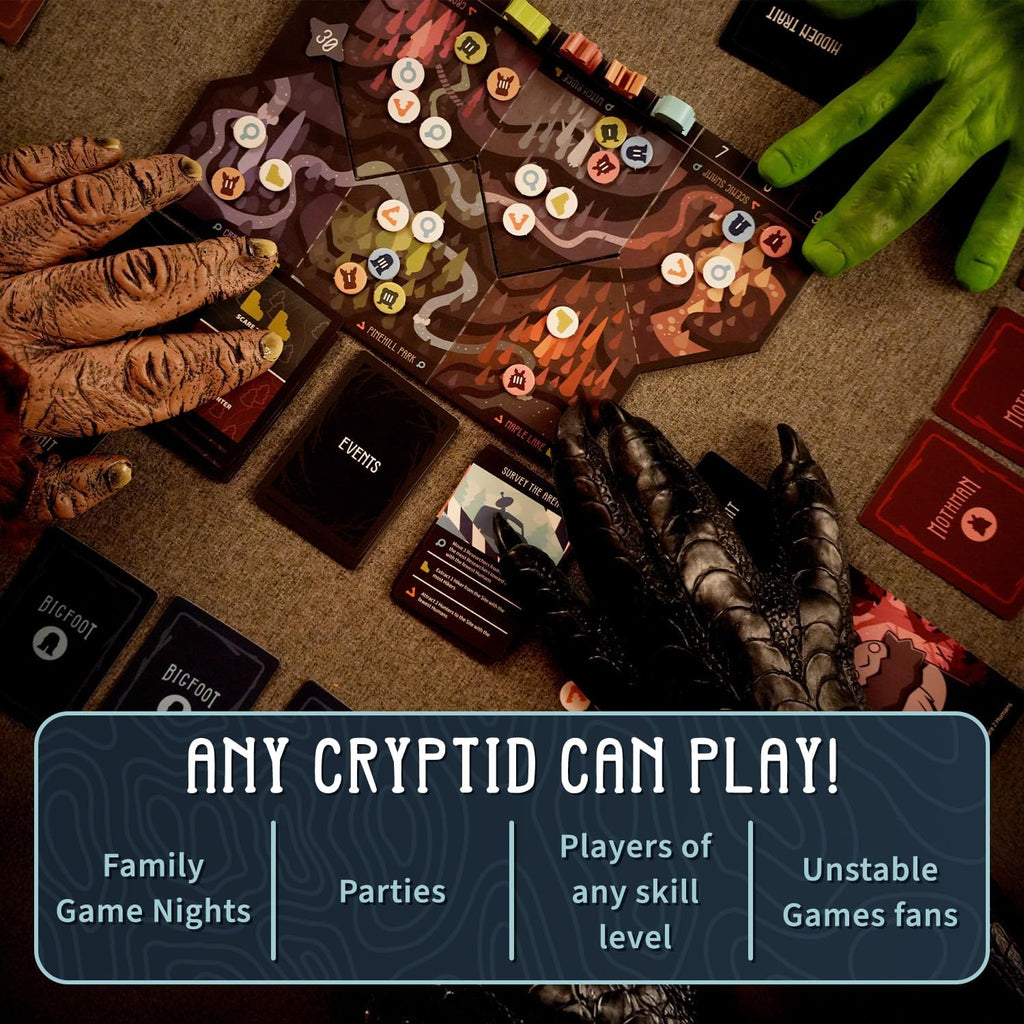 Unstable Games Twisted Cryptids Juego de Mesa - Juego de Cartas de...