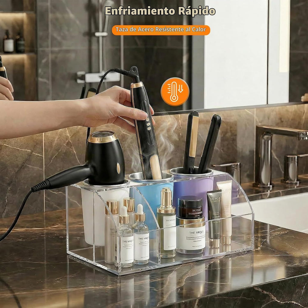 Organizador de herramientas para el cabello, organizador y almacena...