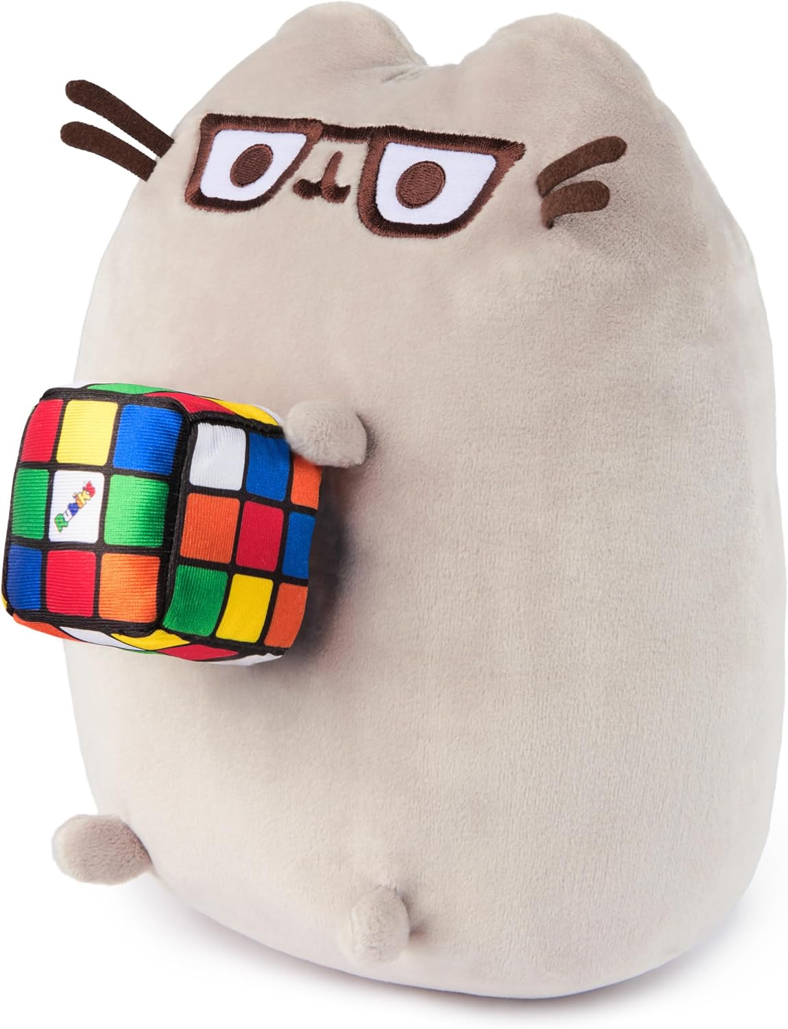 GUND Pusheen Rubik's Cube - Juguete de peluche de 9.5 pulgadas...