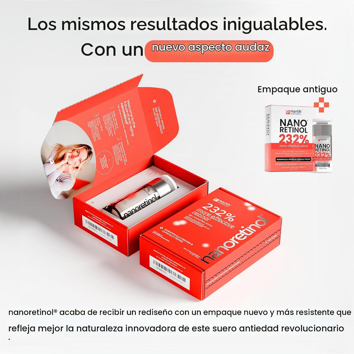 NANORETINOL, el suero de retinol 232% más eficaz, clínicamente prob...