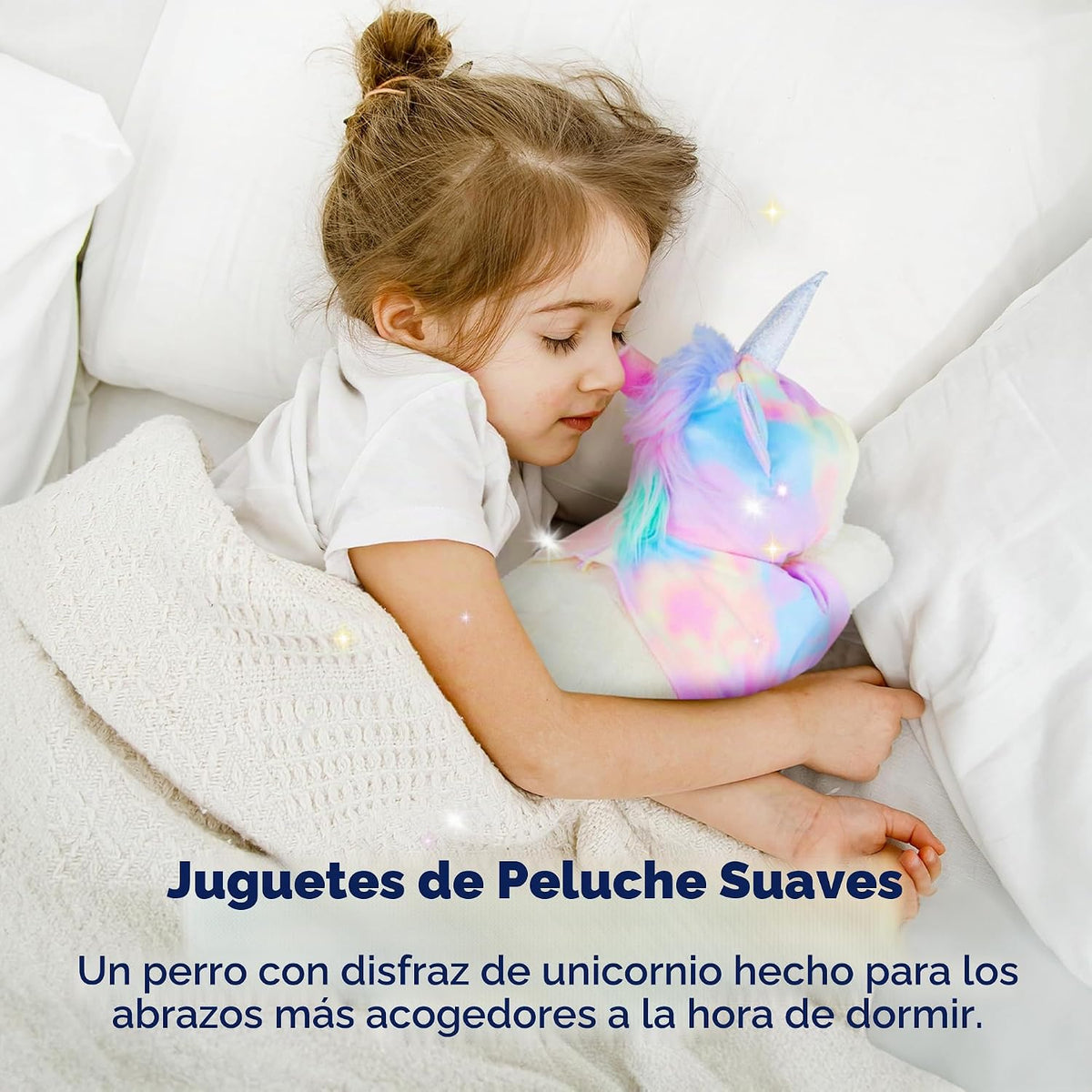 PixieCrush Animales de peluche para perros, mamá bernesa con 4 cach...