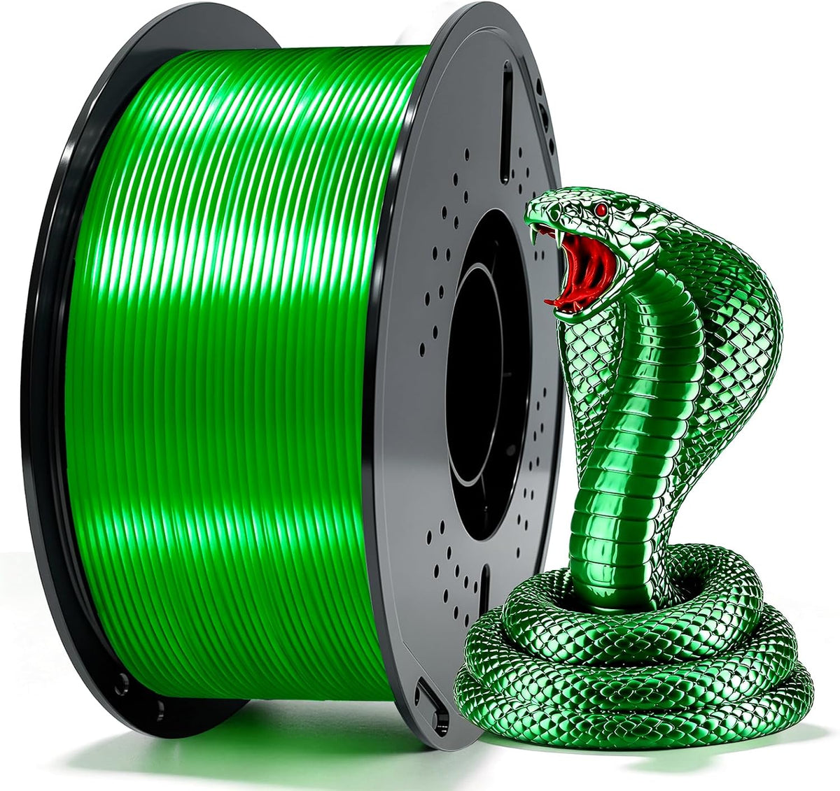 Colourbing Filamento de impresora 3D PLA+ de seda preseca de 0.069...