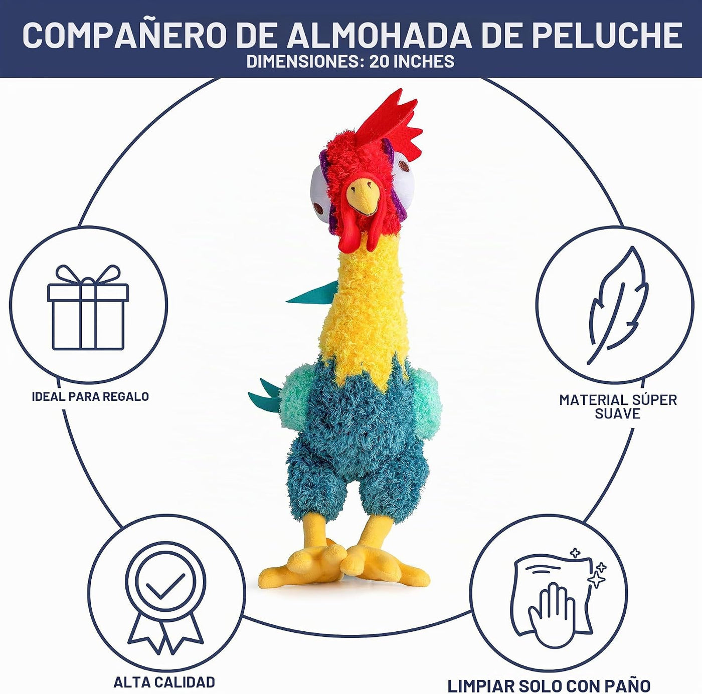 Jay Franco Disney Almohada de Peluche Compañera - Almohada Rellena...