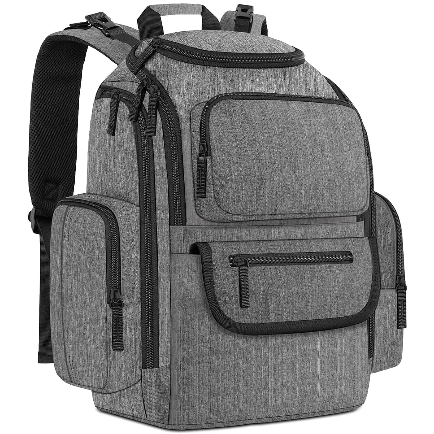 Mancro Mochila para pañales, bolsa de pañales para bebé con 2 bolsi...