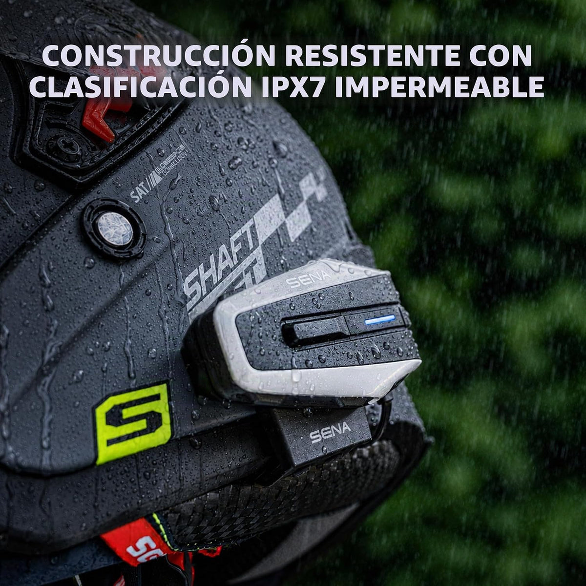 Sena VORTEX - Auriculares de comunicación Bluetooth para motociclet...
