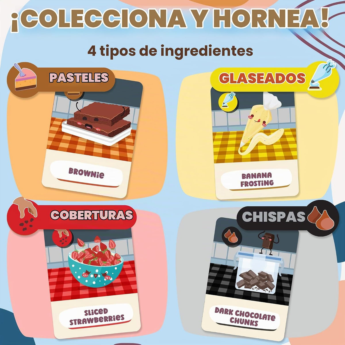 ThinkPsych Recetas secretas - Juego de cartas de estrategia Go Fish...