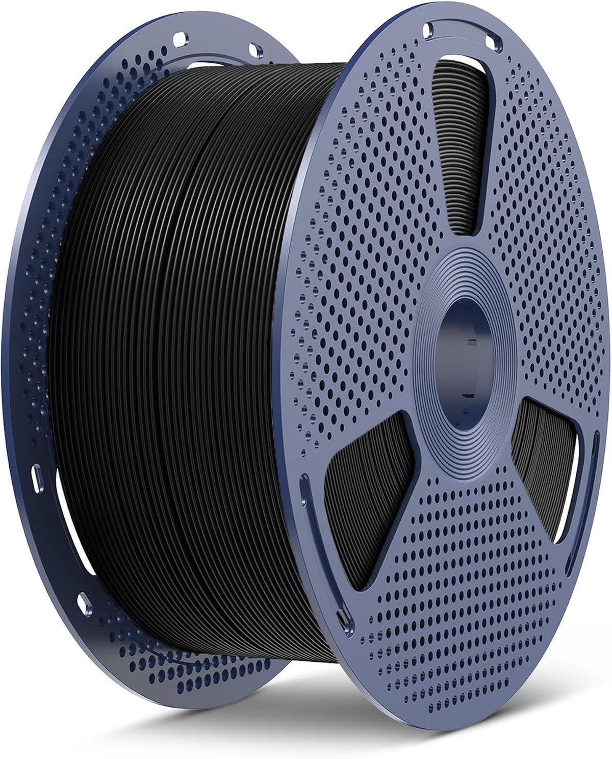 SUNLU Filamento PLA para impresora 3D, carrete grande, negro, 11 lb...