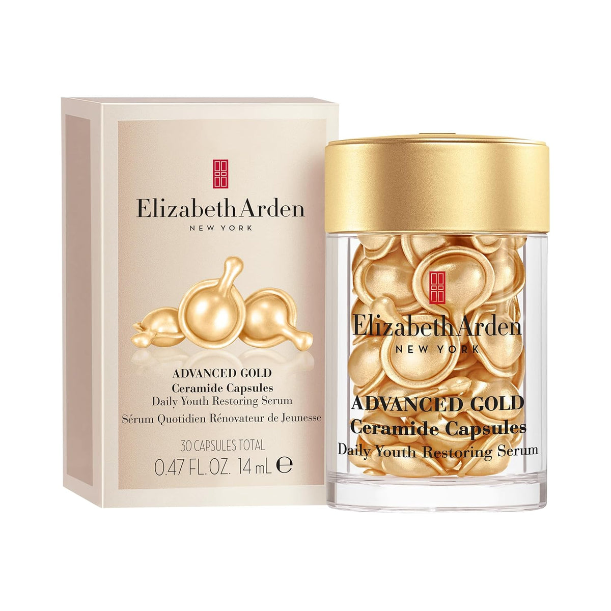 Elizabeth Arden Suero restaurador diario de la juventud de las cáps...