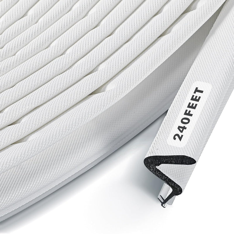 BBTO Burlete para puertas y ventanas para exteriores con forma de V...