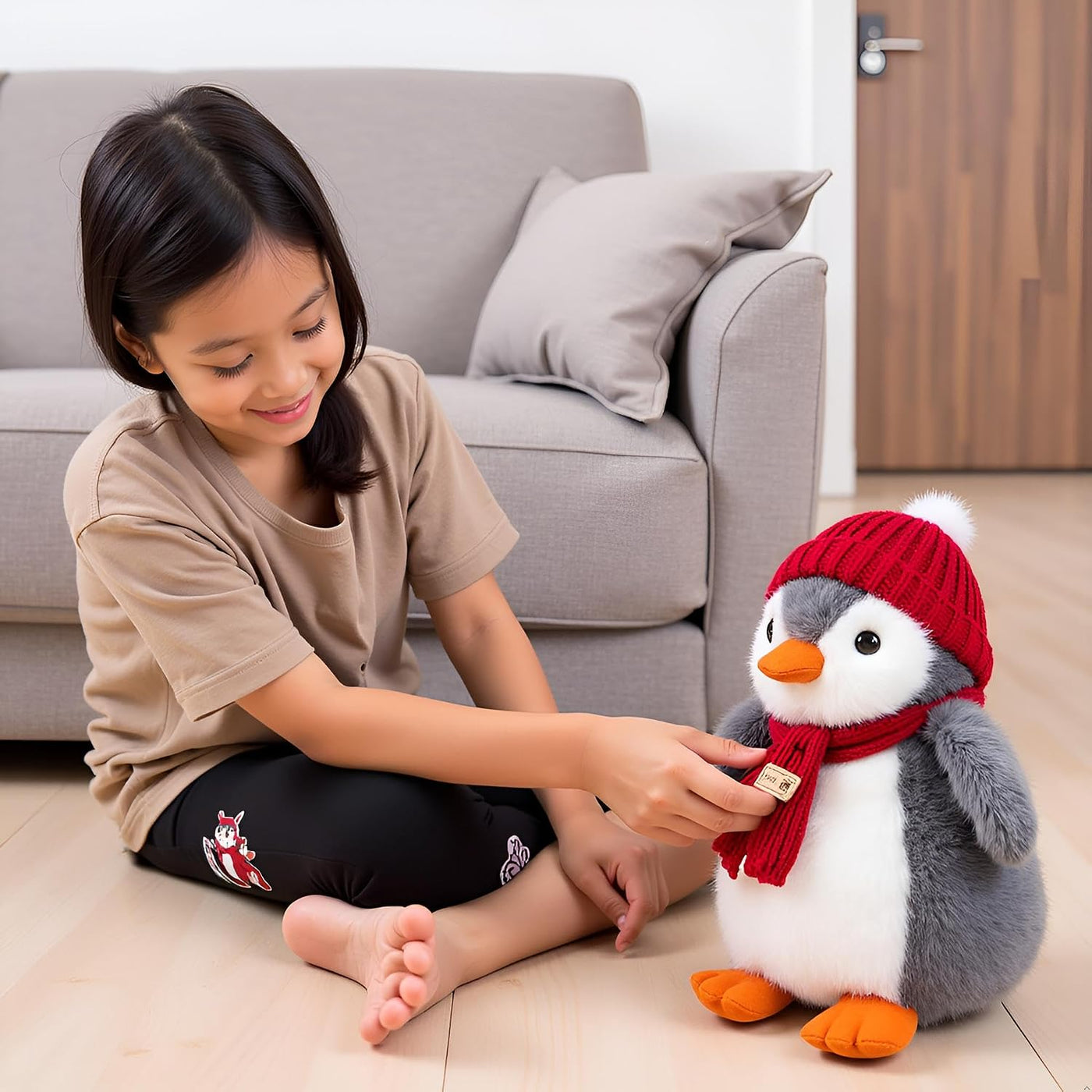 Ryttir Peluche Grande de Pingüino - Animal de Peluche Pingüino Extr...