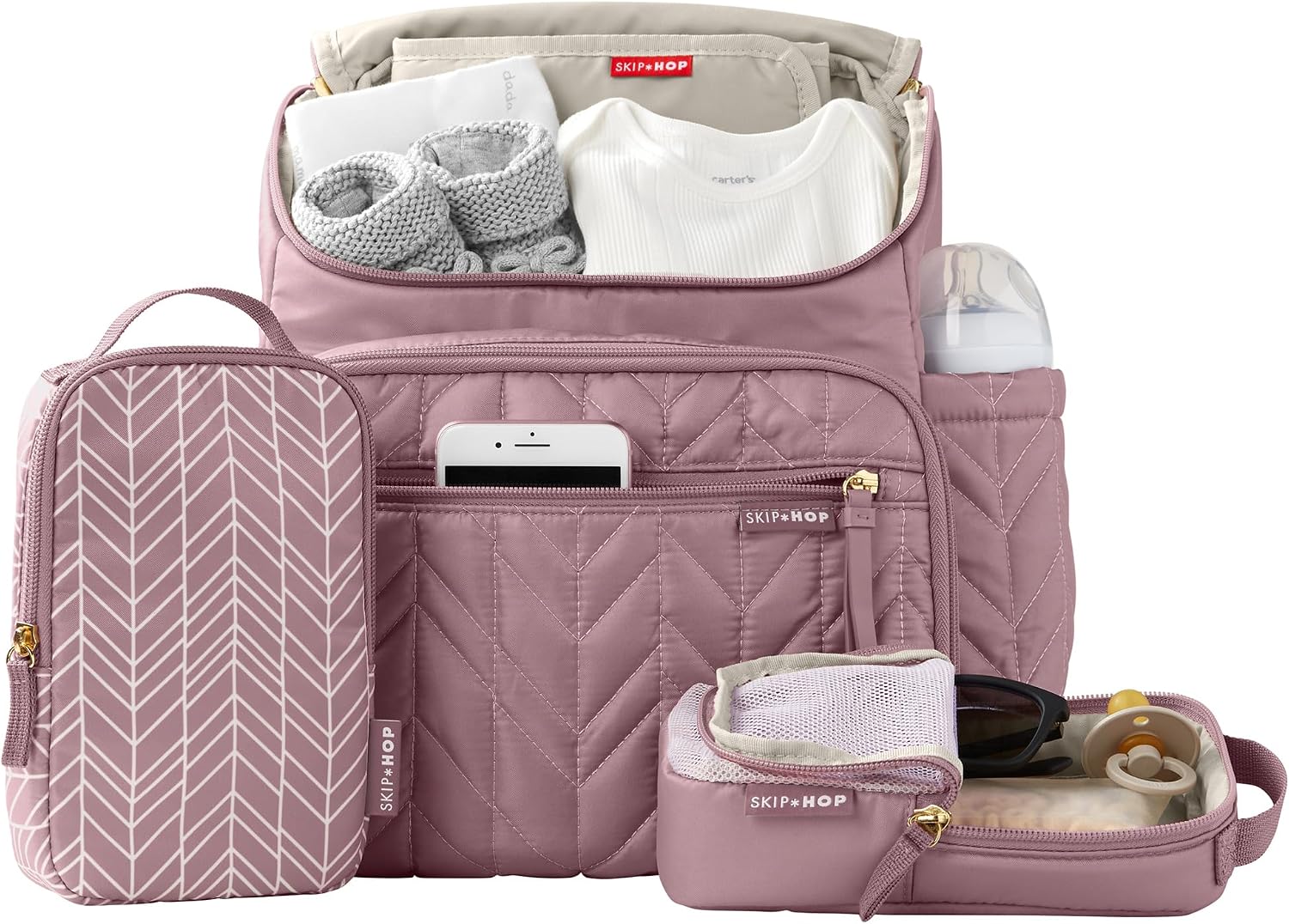 Skip Hop Mochila Bolsa de Pañales: Forma, Bolsa de Viaje para Bebé...