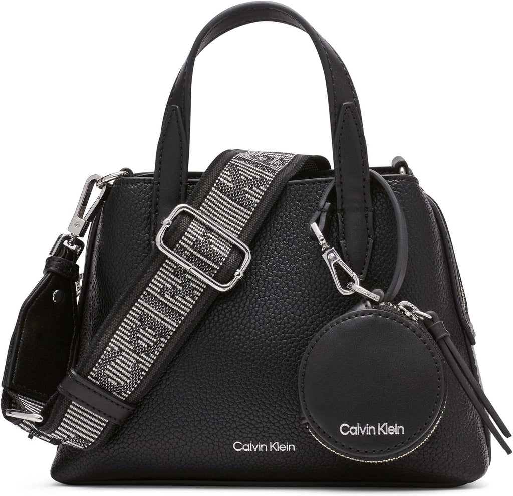Calvin Klein Millie - Mini bolso cruzado 2 en 1 con compartimento triple