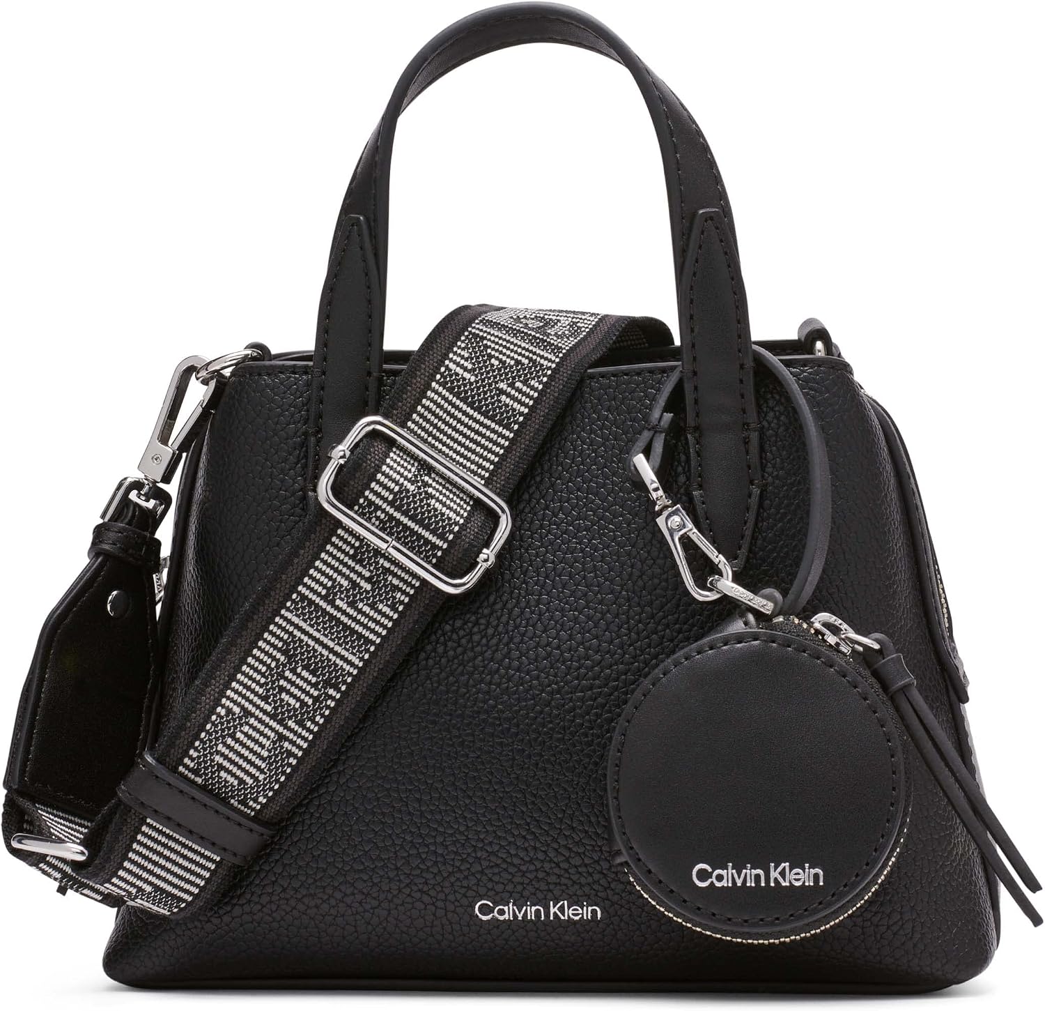 Calvin Klein Millie - Mini bolso cruzado 2 en 1 con compartimento triple