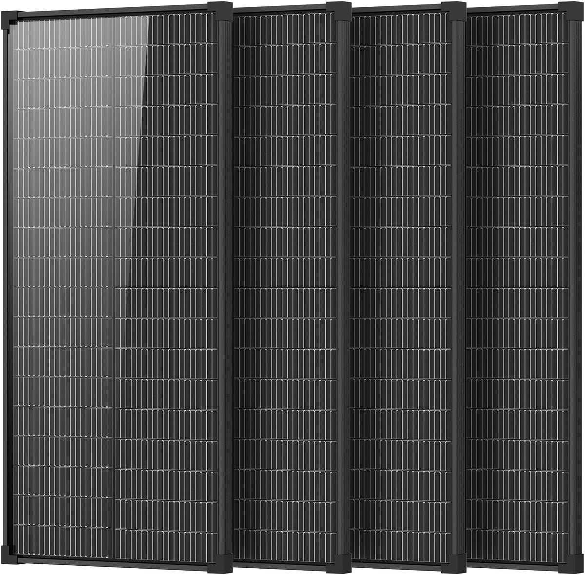 Panel solar de 400 vatios, 4 paneles solares de 100 W, 18 V, 18 BB,...