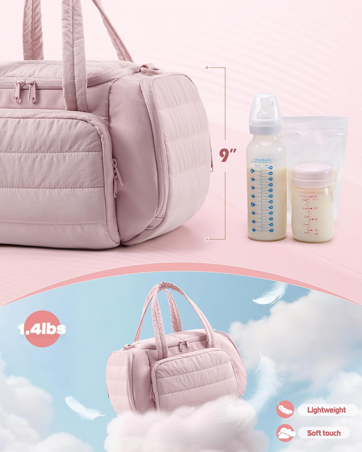 Marscamd Bolsa acolchada para extractor de leche compatible con Spe...