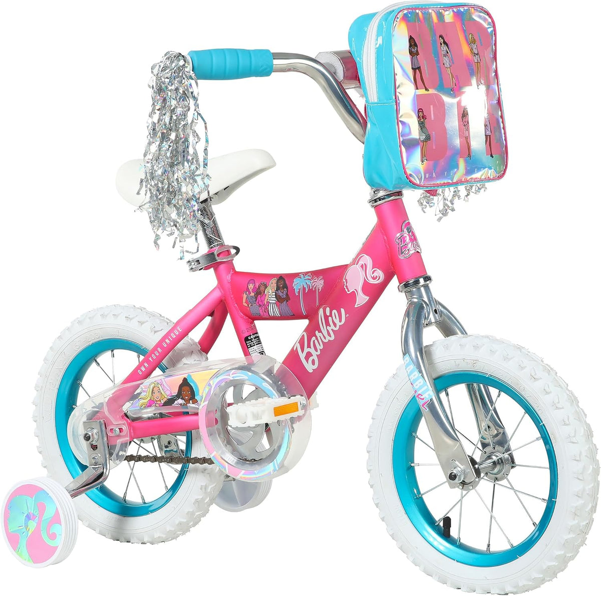 Bicicleta para niñas Dynacraft Barbie de 12, 16 y 18 pulgadas para...