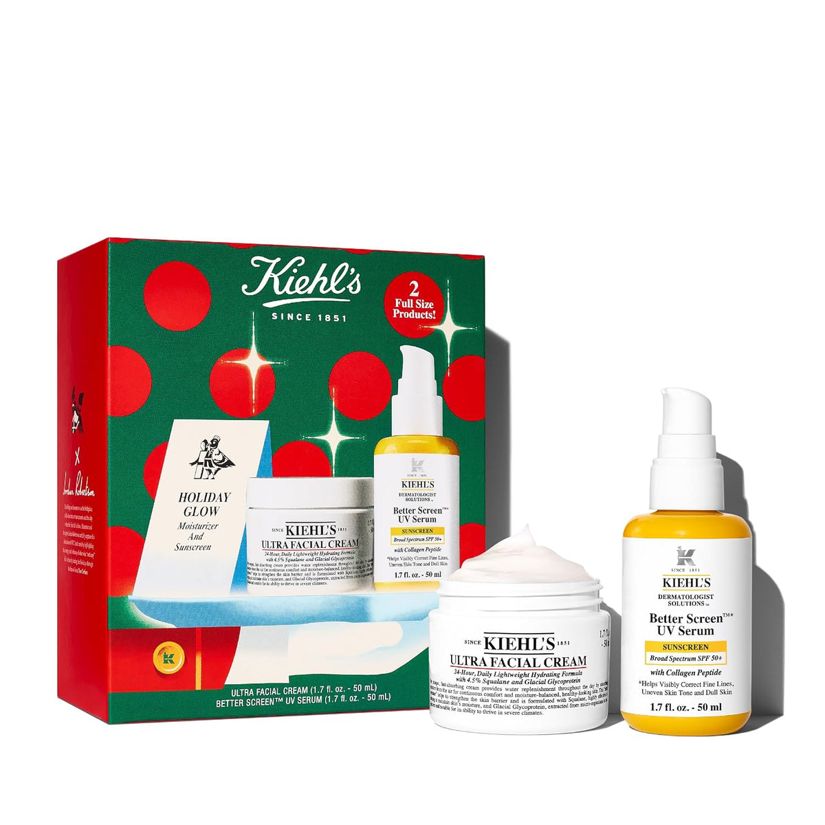 Kiehl's Crema Facial Ultra, con 4.5% de escualano para fortalec...