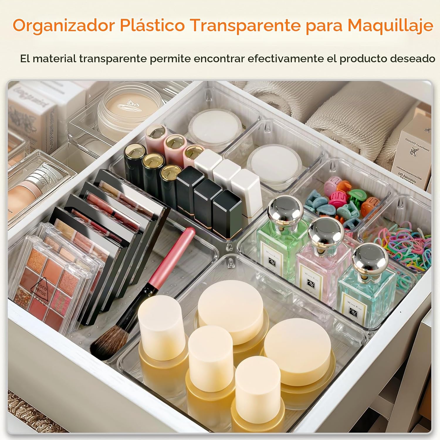 Criusia Organizador de Cajones, Juego de 26 Organizadores de Cajone...