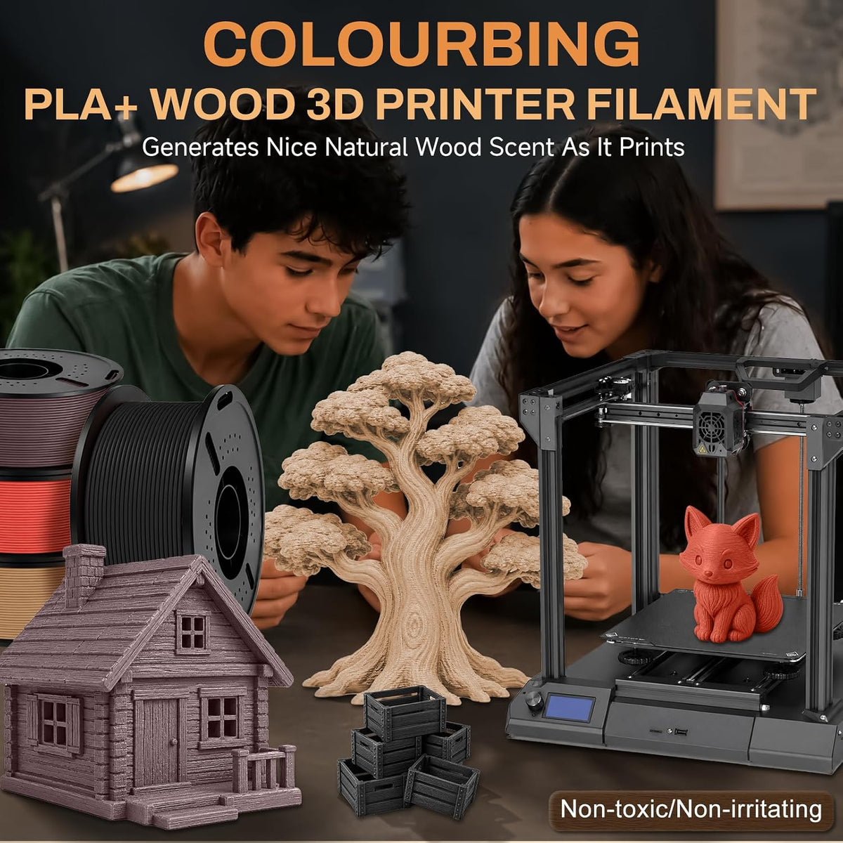 Colourbing - Filamento de impresión 3D PLA-SINGLE32